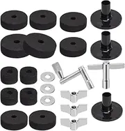 Drum Stand Felts Pad,Musical Instruments Accessories Felt Washer Set - Improve Sound Quality, Reduce Noise Drum Stands Pad for Stage Performances