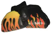 Breathable Boxing Thai Casing PU Leather Boxing Training Gloves