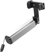 predolo Universal Phone Clip for Air Travel, Handsfree Phone Holder for Table and Tray, Silver