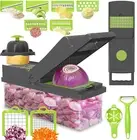 BREENHILL Vegetable Chopper 14 in 1 Vegetable Cutter Mandoline Slicer Dicer S...