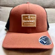 BROWNING SPARROW MESH BACK Snap Back BUCKMARK LOGO Hat Cap New With Tags.