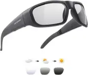 OhO Smart Glasses, Polarized Sunglasses with Bluetooth Speaker, UV Protection