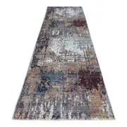 Dusk Vintage Style Contemporary Runner - 3070 Grey 80x300 cm