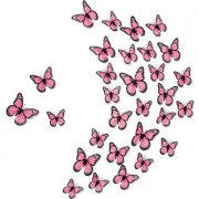 Monarch Butterfly Decoration 3 Size Fake Butterflies Realistic Butterfly
