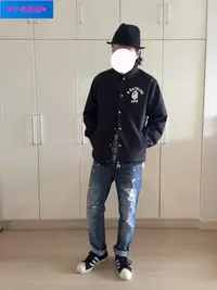 在飛比找Yahoo!奇摩拍賣優惠-❤小鹿優選❤ BAPE COLLEGE JACKET 字母猿