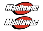 Fits Manitowoc Decal Kit (Set of 2) Crane Replacement Decals 36”