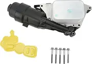 Engine Oil Cooler Filter Housing 11428585235, Replacement for Clubman F54, Compatible with 1.5L and 2.0L Petrol and Engine Models