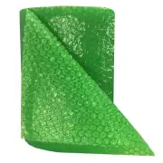 UBMOVE 30-Feet Roll of Green Bubble Small 3/16" Wrap 12" Wide