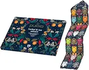 Pukka Herbal Tea Advent Calendar, Herbal Tea and Infusions Gift Set, Delicious Organic Herbs, Chocolate and Lactose Free, Daily Dose of Wellness and Taste, Gift Idea, 24 Sachets