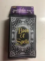 NWTBook Of Spells Crossbody Bag w/Detachable Chain Strap Halloween Gothic