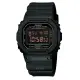 【CASIO 卡西歐】G-SHOCK 經典黑色基本款 當兵系列 捍衛登場 母親節 禮物(黑/DW-5600MS-1)