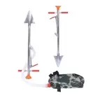 Fertilizer Spreader Handheld Broadcast Spreader Iron Manual Fertilizer Applicate