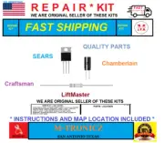 REPAIR KIT FOR LOGIC BOARD Chamberlain Model # 41A4252-7C 14PC424B