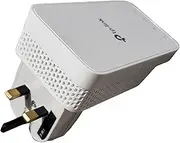 TP-Link RE230 WLAN Amplifier Repeater AC750 (433 MBit/s 5GHz + 300 MBit/s 2.4 GHz, App Control, Signal Strength Display, Compatible with All WLAN Routers, AP Mode) White