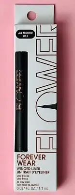 FLOWER BEAUTY Forever Wear WINGED Liquid Liner ALL NIGHTER WL1 eyeliner