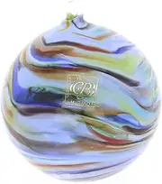 [Glass Of Venice] Murano Glass Chalcedony Christmas Ornament - Turquoise