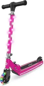 Jetson 2-Wheel Light-Up Kick Scooter, Light Up Deck and Wheels, Height