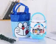 Doraemon E cute cartoon student children's heat insulation 2 double-layer