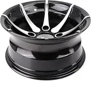 ATV Parts 12 Inch Aluminum Alloy Front and Rear Rims Wheels Compatible for Four-wheel Kart UTV All-terrain Vehicle 12-inch Tires(Rear wheel hub)