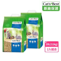 在飛比找momo購物網優惠-【CAT’S BEST 凱優】崩解木屑砂-藍標粗砂-20L(