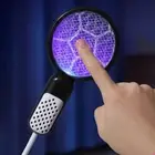 Electric Shock Insect Racket Mini Fly Bug Zapper Mosquito Killer Lamp Summer