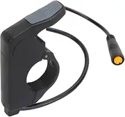 Electric Thumb Throttle, Thumb Throttle for Motor Kit, Quick Release Thumb Accelerator Compatible with Mid Drive ElectricBike, for BBS01 02 BBSHD Left Right Handlebar
