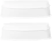 FOYTOKI 2sets Nails Dipping Powder Boxes Manicure Supplies Kit Dipping Powder Container Tools 2pcs*2