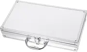 EPIGEIST Tool Storage Box Portable Briefcase Hard Shell Case with Clasp for Secure Document Organization for Home Office Schools Travel