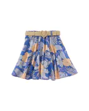 Scotch & Soda Elastic Waist Full Skirt W/ Belt