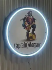 CAPTAIN MORGAN RUM 700MM DIAMETER NEON SIGN