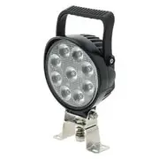 Ignite LED Round Work Lamp Flood Beam with Handle & Switch - IWL9654F