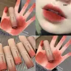 Matte Velvet Lipstick Liquid Lip Gloss Make up Waterproof Lip Plumper /