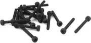 uxcell M2 x 16mm 12.9 Alloy Steel Hex Socket Head Cap Screws Bolt Black 20pcs