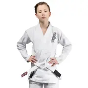 Venum Contender Kids BJJ Gi White (Free white belt included)