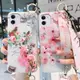 iphone11手機殼適用于蘋果11背帶斜跨iPh0ne11腕帶支架i11透明女款ipone11中國風6.1寸軟膠iphome11個性a2223