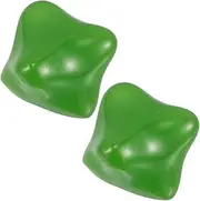 2 Pack Resin Hand Massager Ball Yoga Fascia Ball Handheld Muscle Relaxation Tool Fitness Palm Massagers for Muscle Care