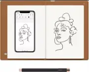 Note 2-In-1 Digital Notebook Drawing Tablet with Battery-Free Pen, Bluetooth Wir