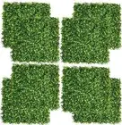 DearHouse 8 Pieces 20"x 20" Artificial Boxwood Panels Topiary Hedge Plant NEW