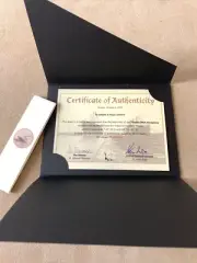 Romain Jerome THE TITANIC DNA WATCH CERTIFICATE OF AUTHENTICITY Authentic RARE