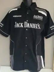 Jack Daniels old No7 Racing Black Shirt Nissan Nismo V8 Supercars Size S