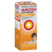 Nurofen Children 5-12 years Orange Flavour 200ml