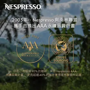 【Nespresso】咖啡配件雙享組(冰夏隨行杯;僅適用於Nespresso Original系列膠囊咖啡機)