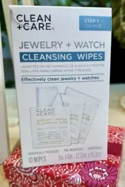 Jewerly And Watch Cleansing Wipes (10) Made In The US Woman Owned Maker