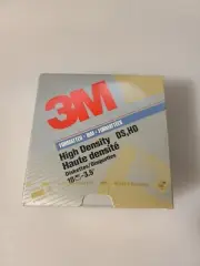 3M High Density 3.5 Floppy Diskettes 10 Pack IBM Formatted DS HD New Sealed NOS