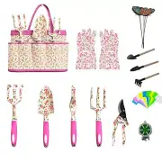 Gardening Tools for Women, 26 Pieces Garden Tools Set, Gardening Gift Set wit...