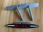 Gloss Black METAL JOHN COOPER WORKS 90mm Badge Emblem JCW Grille For Mini Cooper
