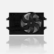 liwei Store Electric Cooling Radiator Fan Assembly Compatible with Chrysler Compatible with Sebring 1996-1998 620026 FA70019 CH3115121 4798544