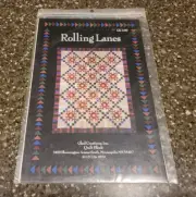 Rolling Lanes Quilt Pattern Glad Creations GC109 70" x 90"