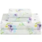 softan King Sheet Set Floral Bed Sheets Blue Dandelion Flower King Printed