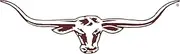 Sperling Official RMW RM Williams Longhorn Car Sticker Decal 70cm Dark Red/Burgundy